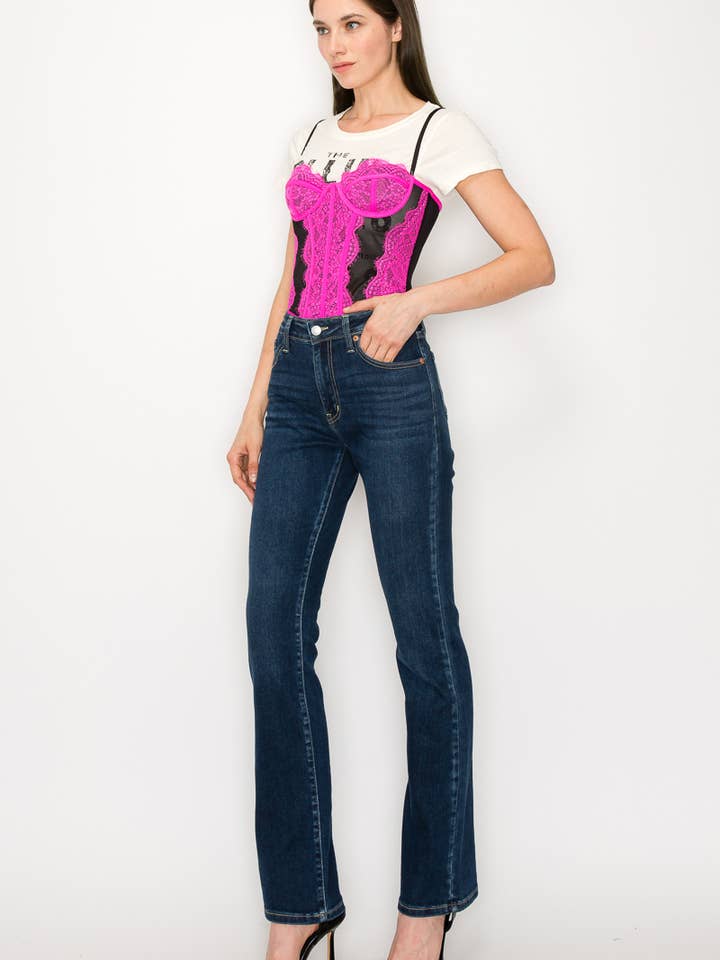 ARTEMIS VINTAGE - Wholesale Jeans - Women's - HIGH RISE SKINNY BOOTCUT JEANS