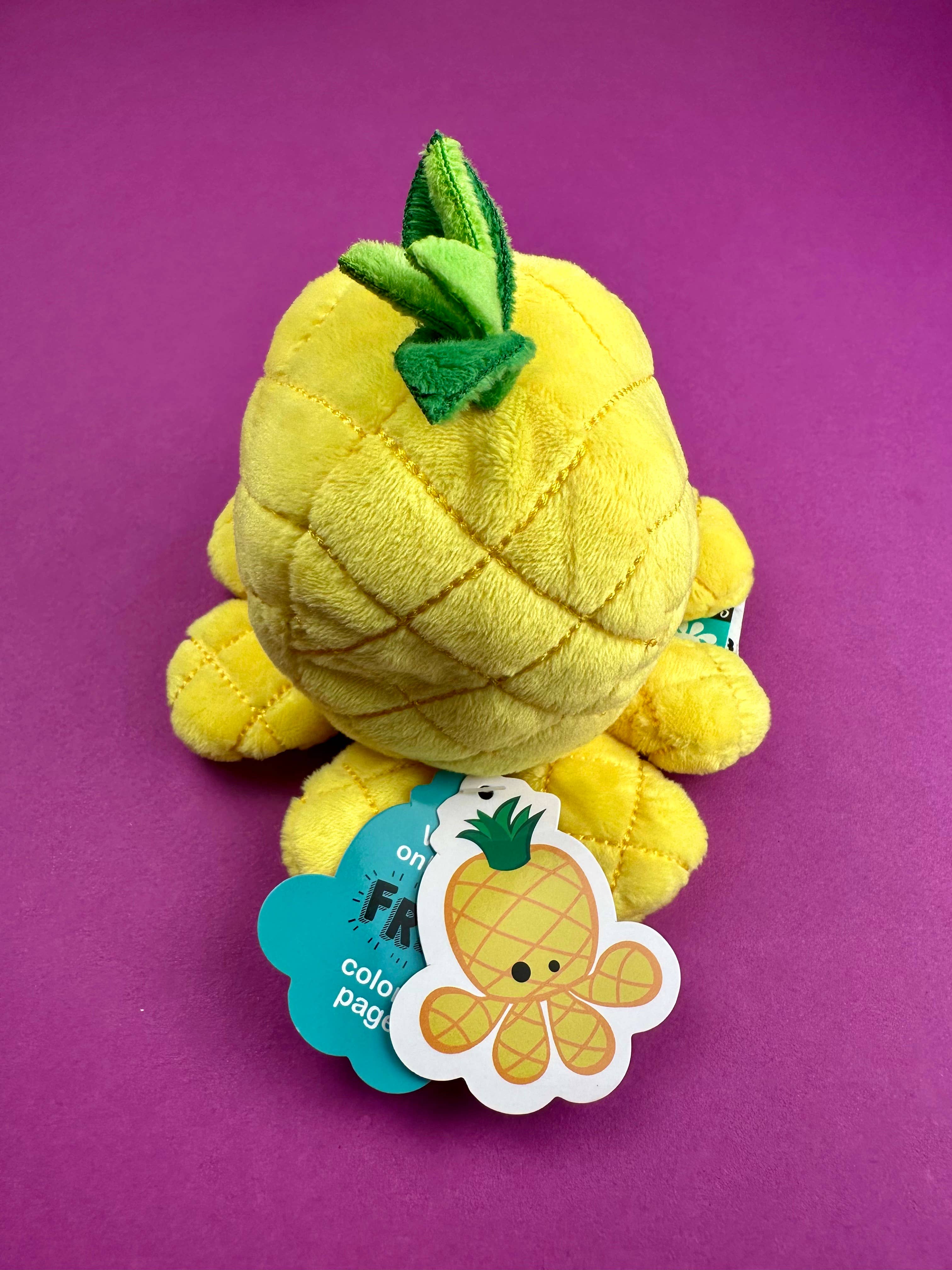 Scatterbrain - Wholesale Stuffed/Plush Toy - Kids & Baby - MINI Maui the Pineapple - Pineapple Octopus Plush Toy3