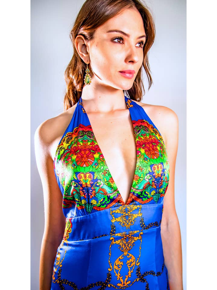 Trisha Paterson Collection - Vendita all'ingrosso Vestito - Donna - Capezza Dolci blu