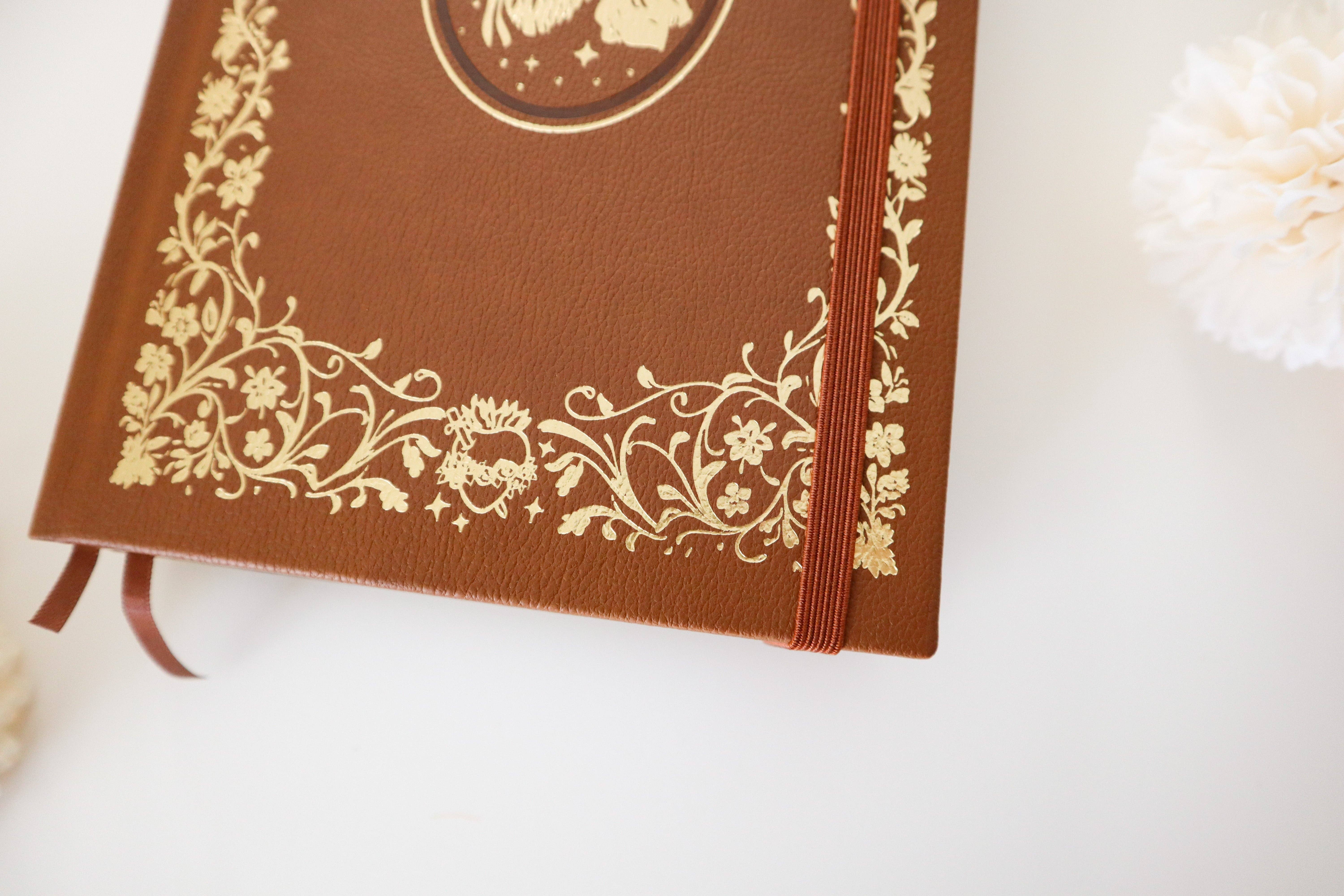 Peony&June Illustration – wholesale Journal/diary – Crown of Thorns Leather Journal3
