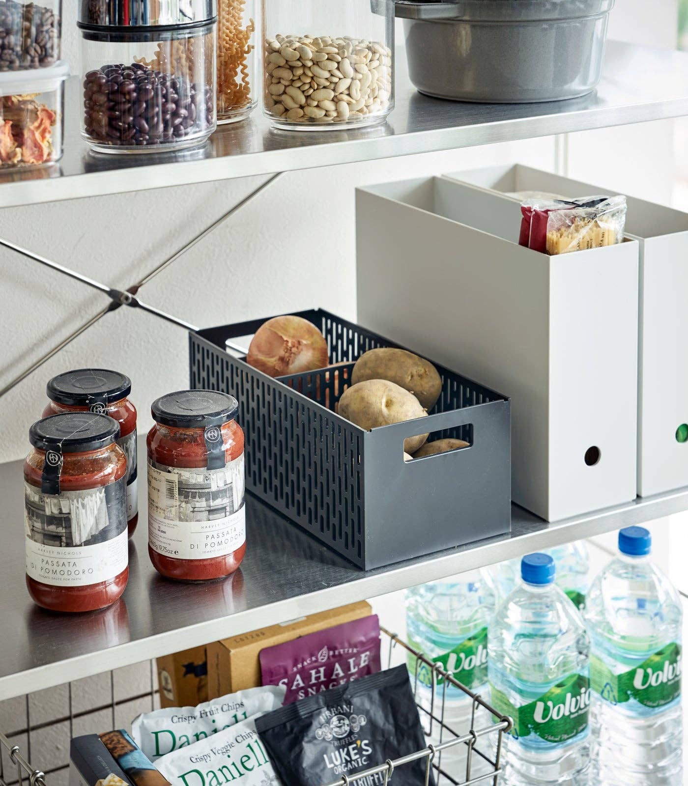 Yamazaki Home - Vente Rangements/organisateurs de cuisine - Stocker de légumes empilable Tower8