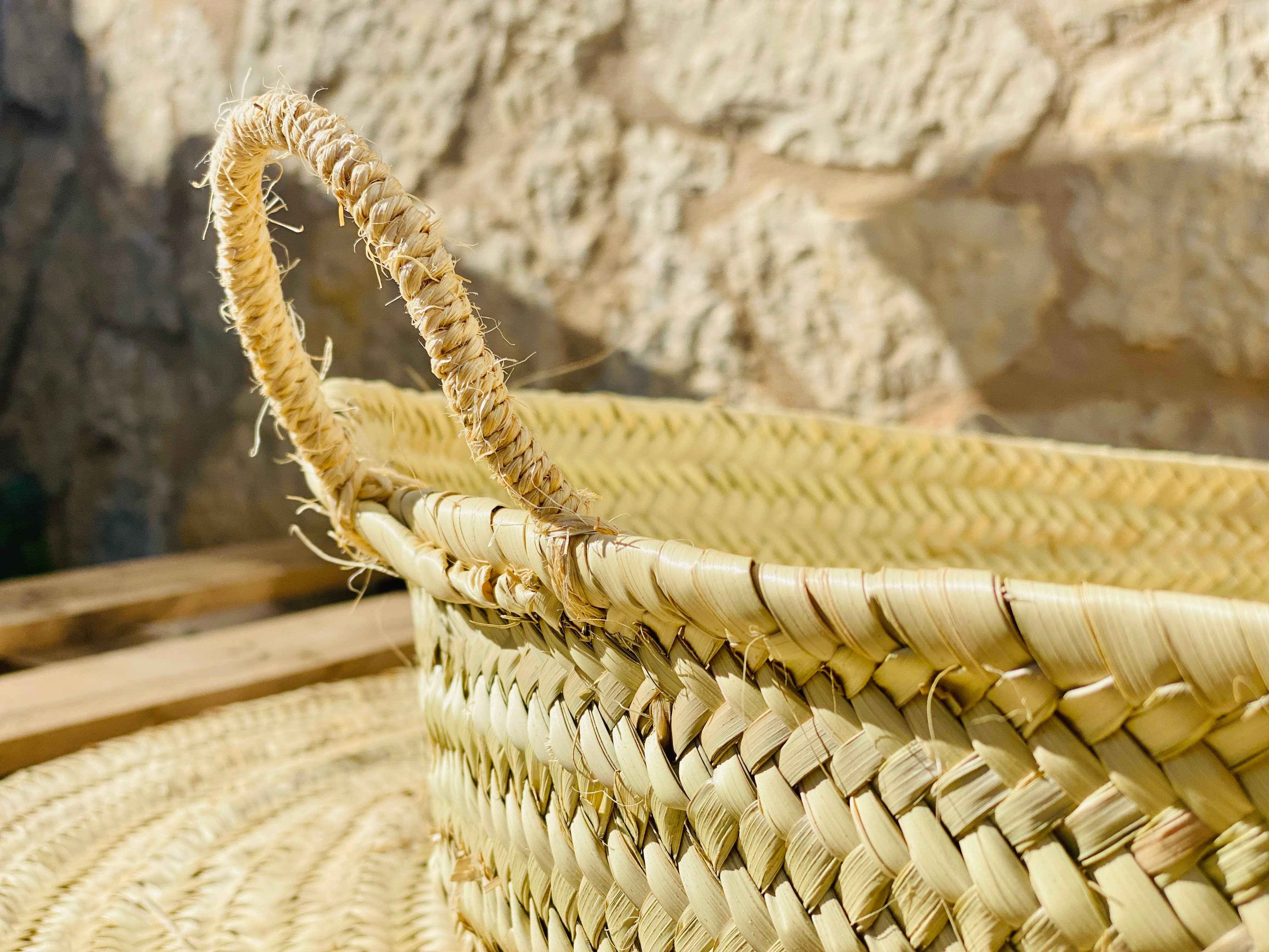 Maya Mallorca - Wholesale Decorative Tray - PALMA TRAY PITA HANDLE3