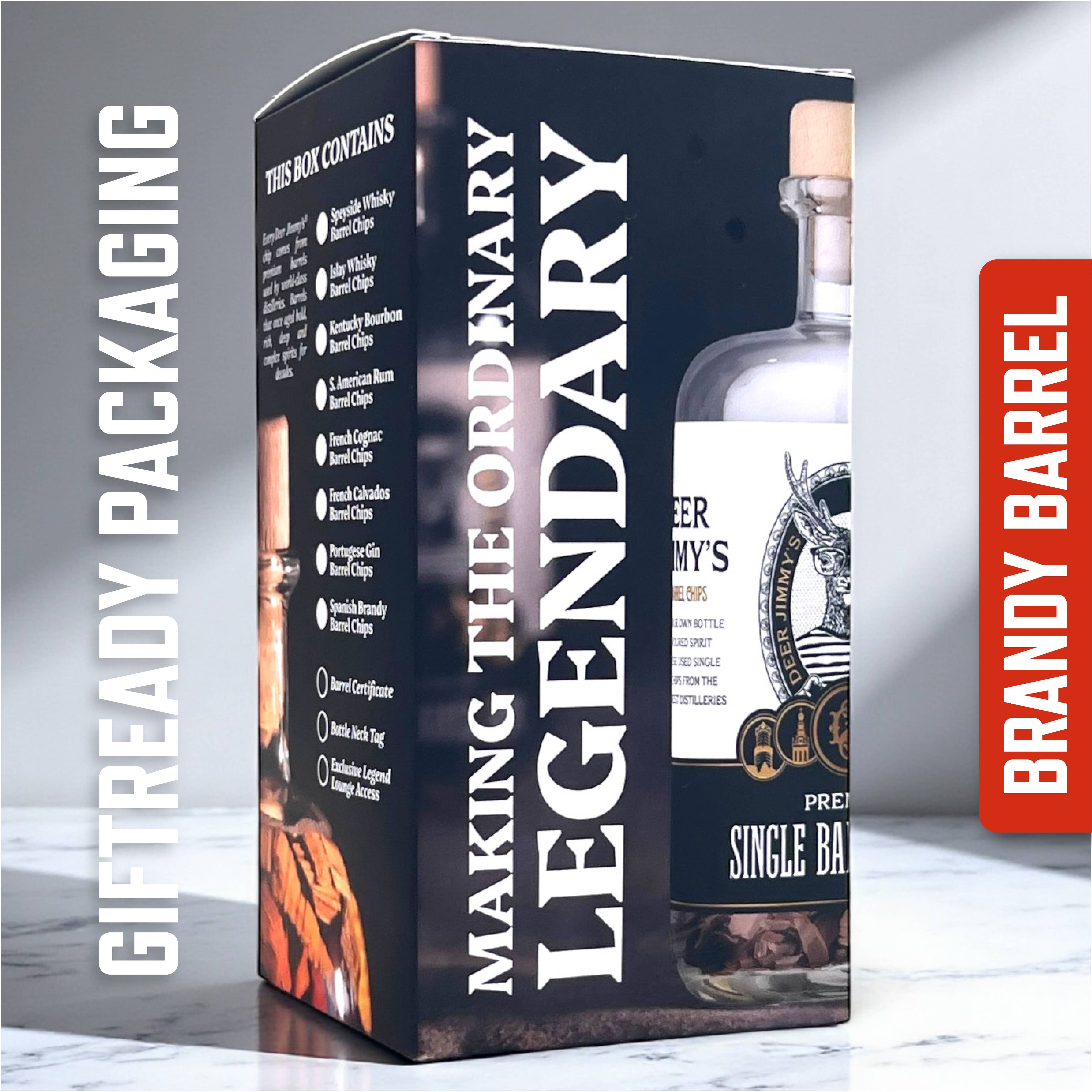 Deer Jimmy's® - Wholesale DIY Drink Kit - Deer Jimmy's® DIY Brandy Gift Set – Brandy Barrels1
