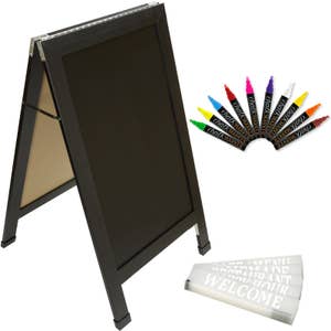  Creative Hobbies® Synthetic Chalkboard with Unfinished Wood  Frame, 4 x 6 Inch -Pack of 6 Chalkboards : Small Chalkboards : Office  Products