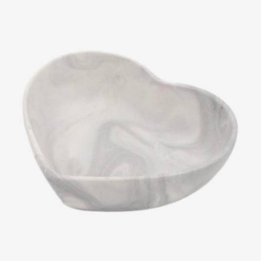 Small heart - Gey marble for wholesale by ByChrillesen