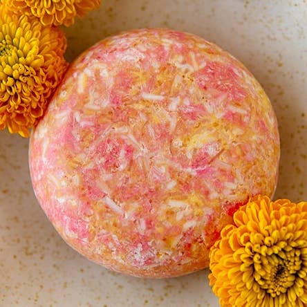 Solid Shampoo Bar / Jasmine + Hibiscus for wholesale by Mala Made