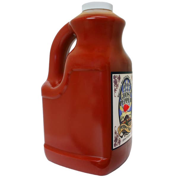Southwest Specialty Food - Wholesale Hot Sauce - Pure Ghost Pepper Mash Puree – 1 Gallon