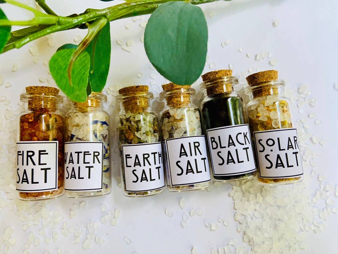 Moon Street Kits – Engroshandel Meditationsudstyr – Witch salt sæt1