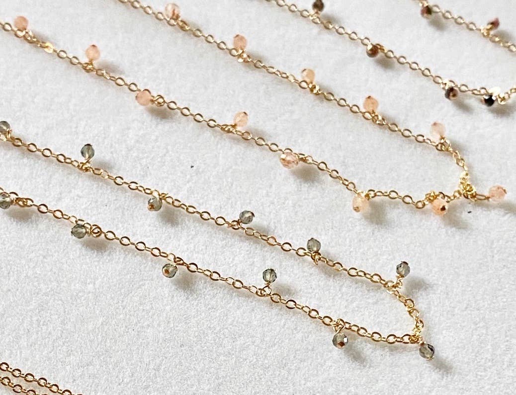 Sonya Renee Jewelry - Vendita all'ingrosso Collane a catena e maglie - Sabrina Gold Fill 40,6 cm12