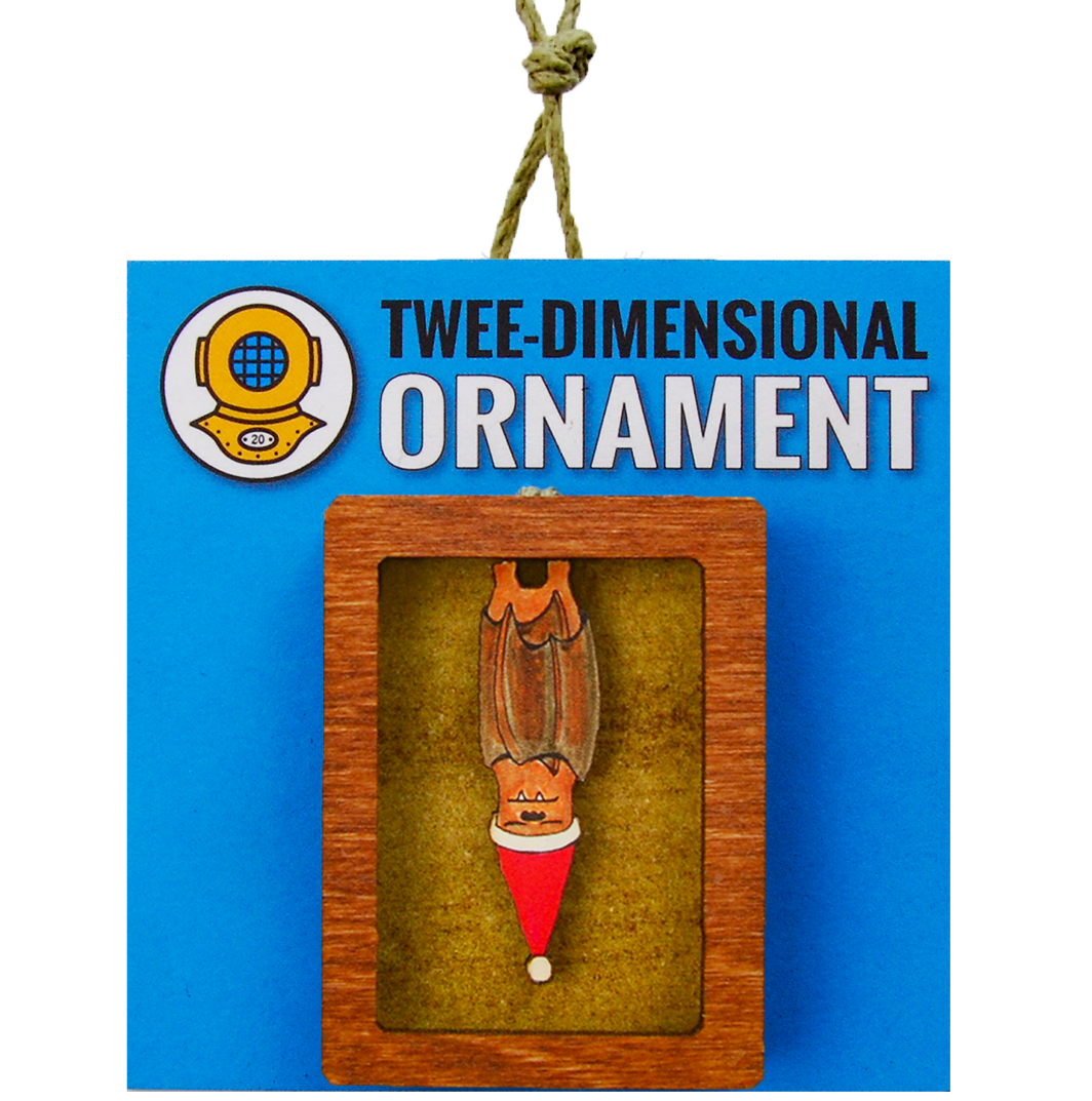 20 Leagues - Wholesale Ornament - Santa Bat Ornament1