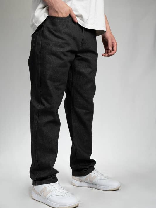 Lime Tree Clothing Inc. – wholesale Jeans - Herr – Lime Tree Straight Denimjeans — hållbara och snygga, öppna storlekar
