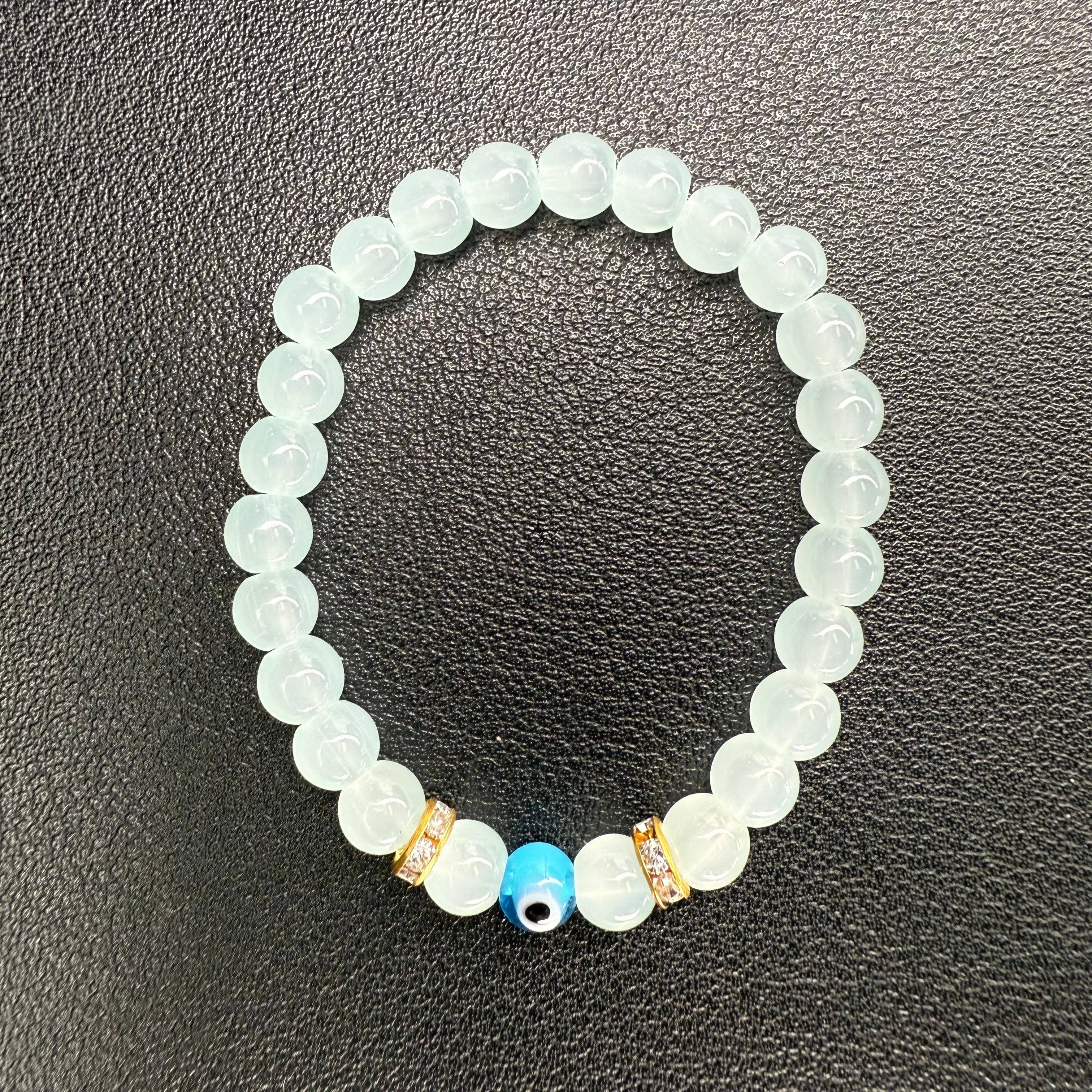 Loli - Vente Bracelet de perles – enfant - Bracelet Élastique pour Enfants avec Perles Œil Maléfique - Pack Simple & Packs Mixtes16