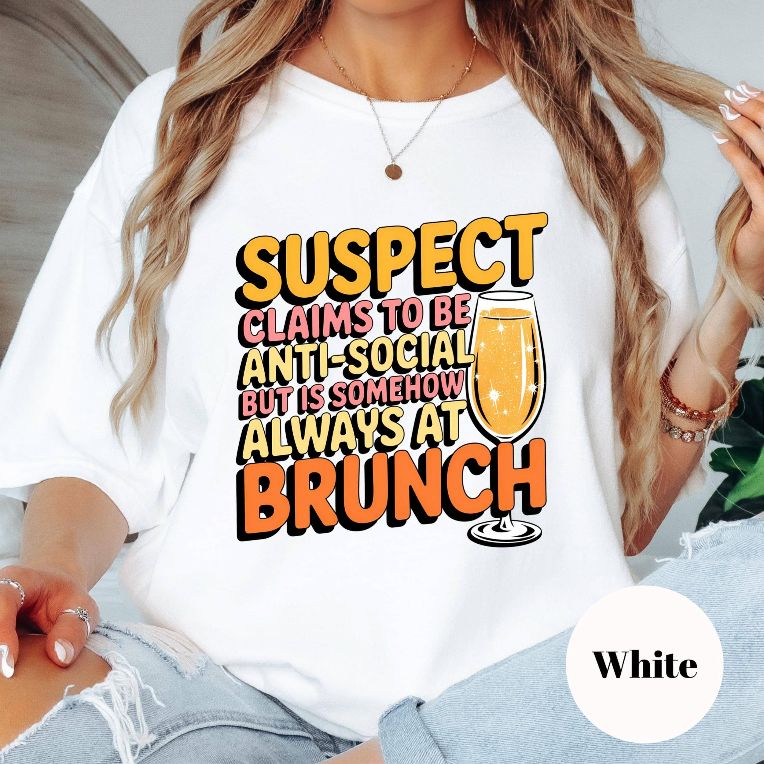 Epic Life  - Designed - Wholesale T-Shirt (Graphic) - Women's - Always at Brunch Shirt, Comfort Colors® Tee, Funny Brunch Shirt, Mimosa Shirt, Brunch Outfit, Girls Brunch Tee, Weekend Brunch Top6