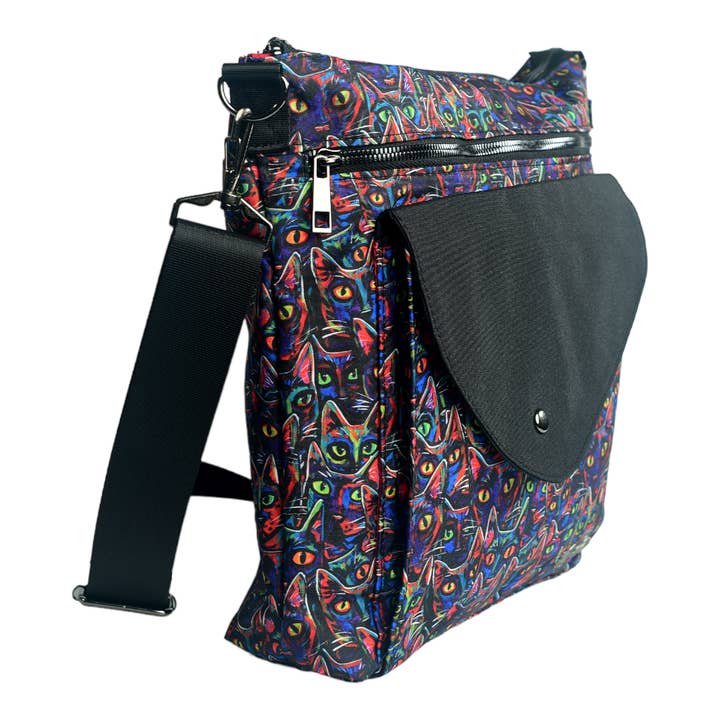 Sipsey Wilder - Wholesale Crossbody Bag - Women's - Cool Cats Sidetrack Crossbody Bag8