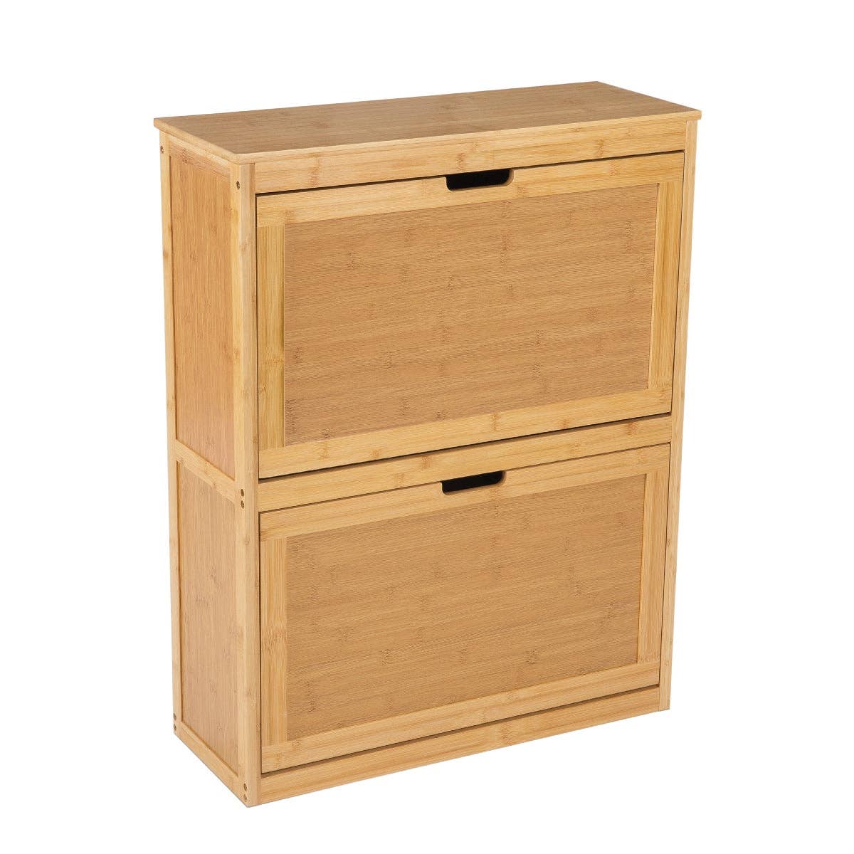 Andrea House – Großhandel Schrank – Schuhschrank aus Bambus mit zwei Schubladen3