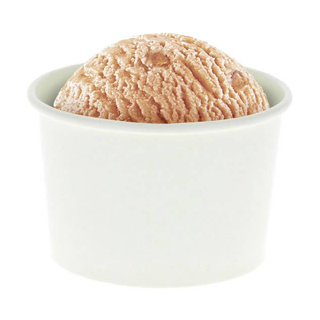 White Ice Cream Tubs 120Ml (4Oz) for wholesale by PUNTOQPACK