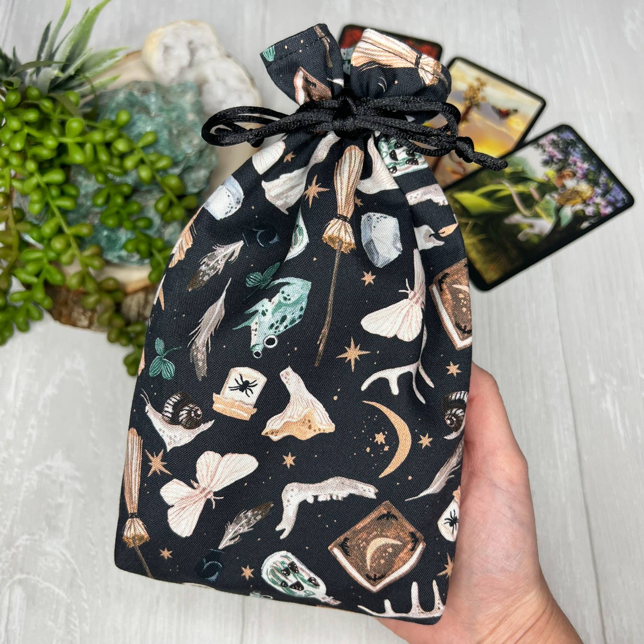 Threads of Tarot - Wholesale Pouch - Women's - Witchy Tools Tarot Card Bag3