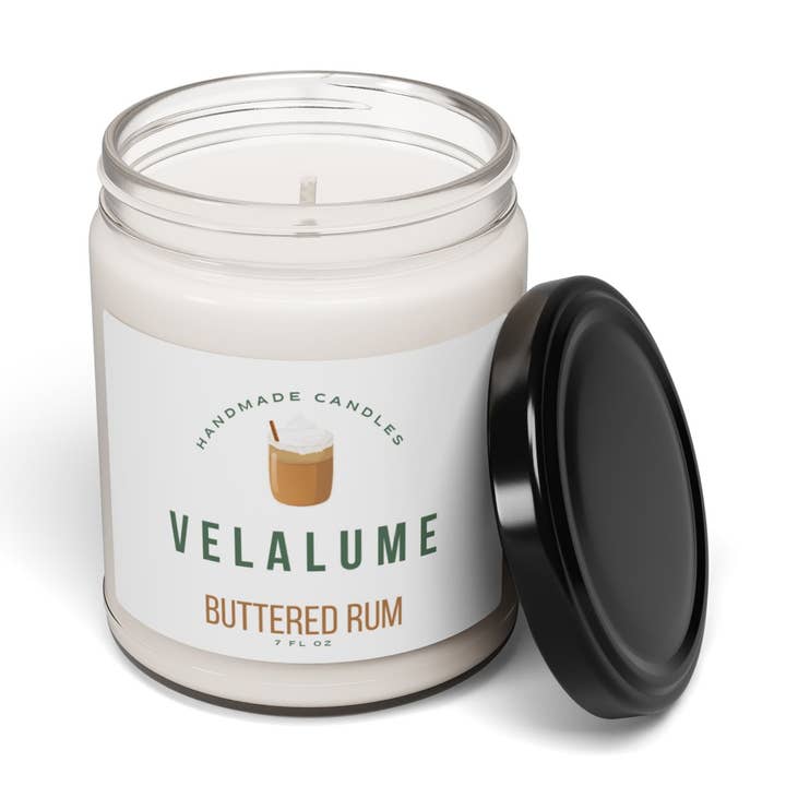 Buttered Rum Classic Candle for wholesale by Velalume