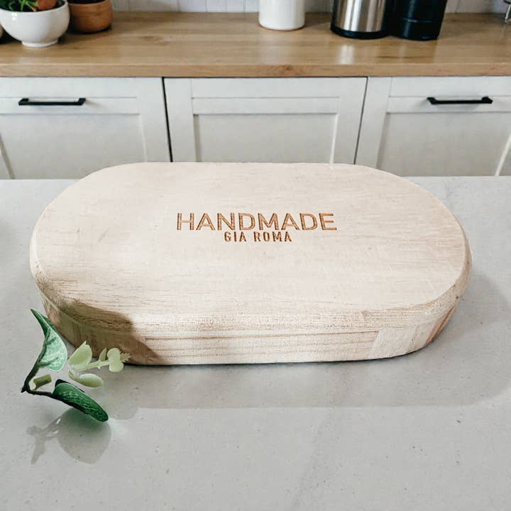 Gia Roma - Wholesale Decoratief dienblad - Ronde houten standaard en sierbord voor tafeldecoratie59