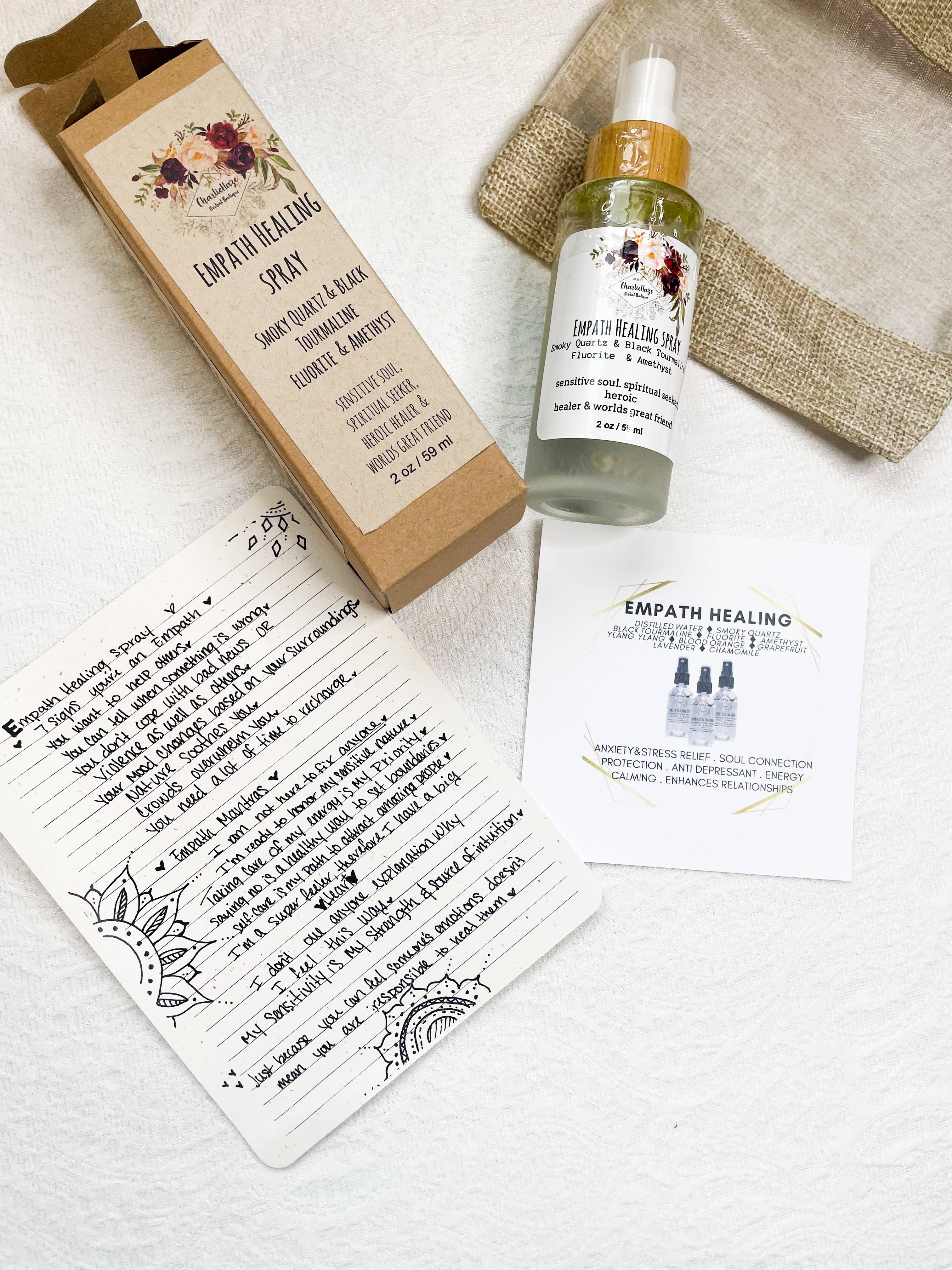 CharlieHaze - Wholesale Smudge Spray - Empath Healing Spray 11