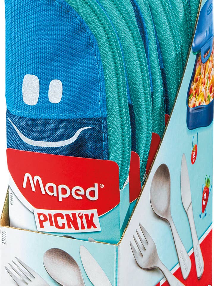 Besteck-Set Concept Kids - Blau für den Großhandel von Maped Deutschland GmbH