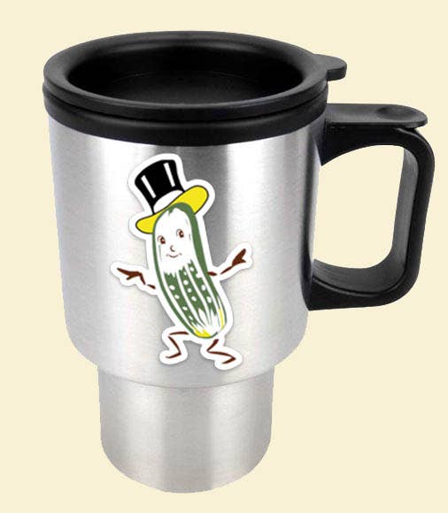 Red and White Kitchen Company - Wholesale Sticker - Mr. Pickle Retro Sticker3