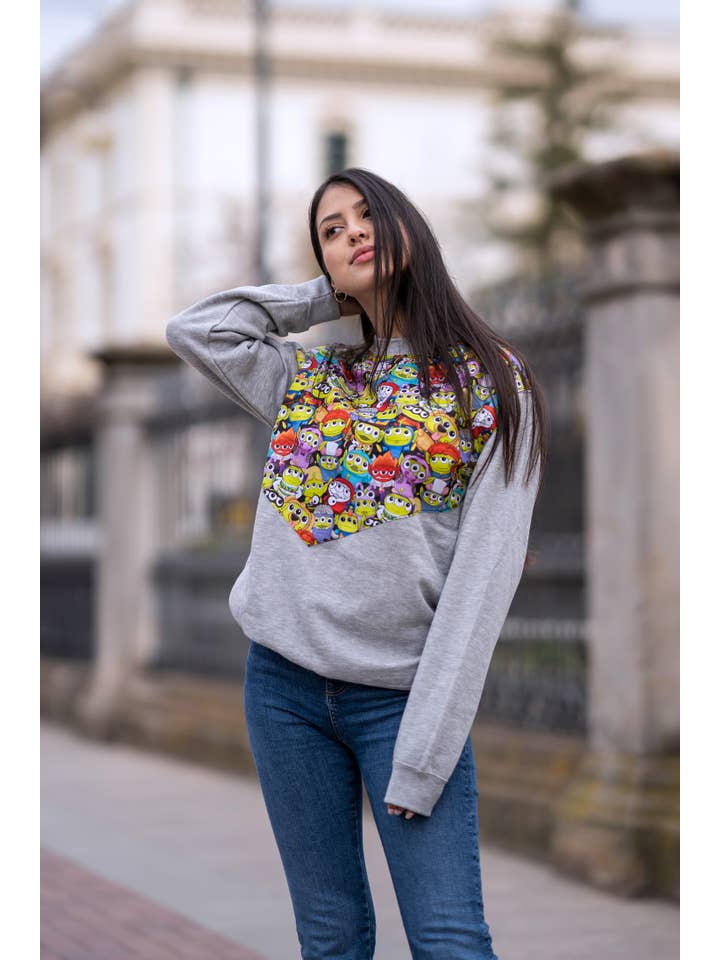 NONA PAPALLONA - Wholesale Graphic Sweatshirt - Women's - Carnaval Unisex2