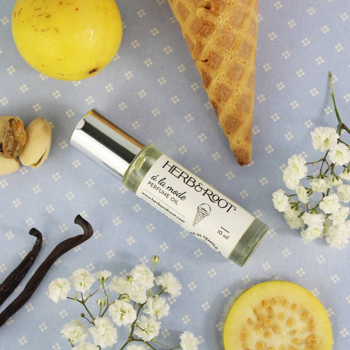 Herb & Root - Wholesale Roll-On Fragrance - A La Mode Perfume Oil- Pistachio, Sea Salt, Vanilla3