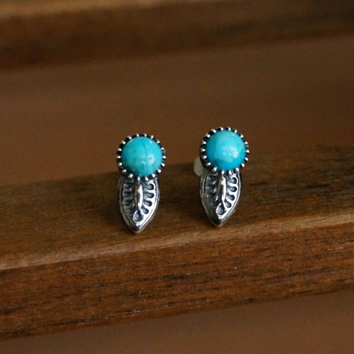 Sowell Jewelry - Wholesale Stud/Post Earrings - Angelica Turquoise Stud Earrings3