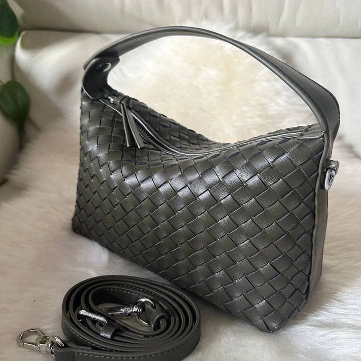 Zhade - Wholesale Top Handle Bag - Women's - WANDI- woven handbag9