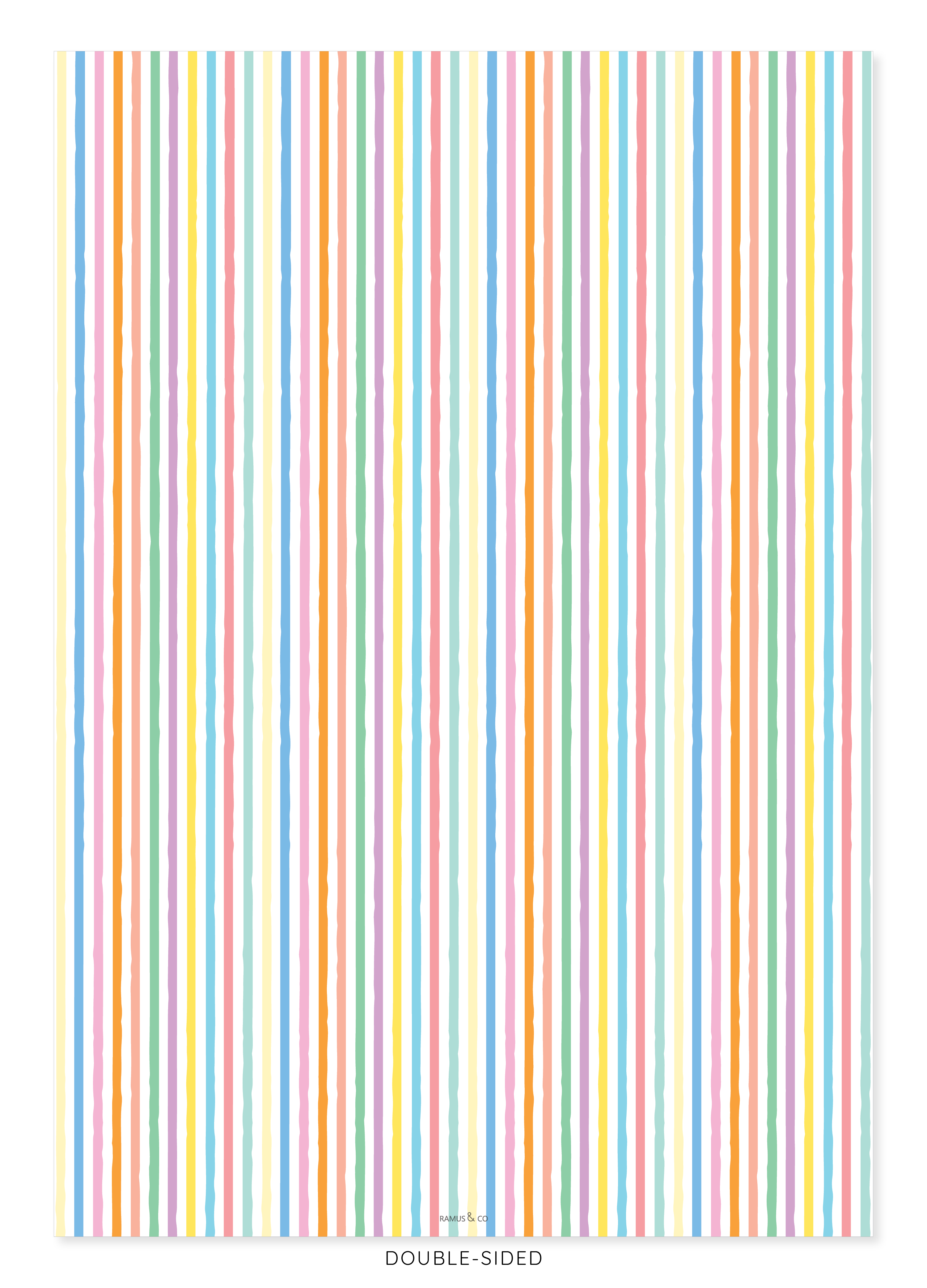 Ramus & Co. - Wholesale Wrapping Paper Roll - Reef Party Gift Wrap Double-Sided3