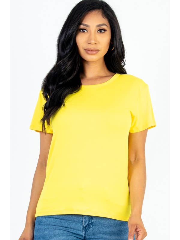 Vanilla Monkey - Wholesale T-Shirt - Women's - Basic Short Sleeve T-shirt11