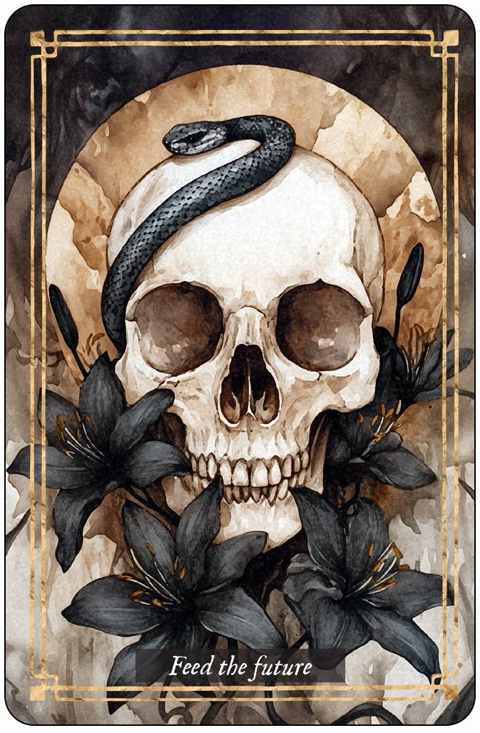 Red Wheel/Weiser LLC - Wholesale Tarot Cards - Memento Mori: 36 Mini Affirmation Cards to Embrace Life8