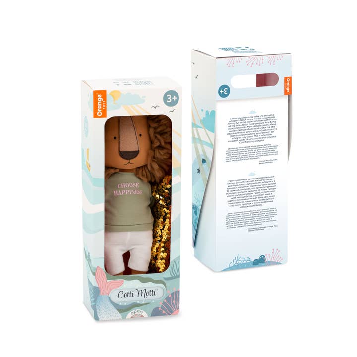 Orange Toys - Wholesale Stuffed/Plush Toy - Kids & Baby - GIFT SET: Simon The Lion Plush + Mermaid Tail7