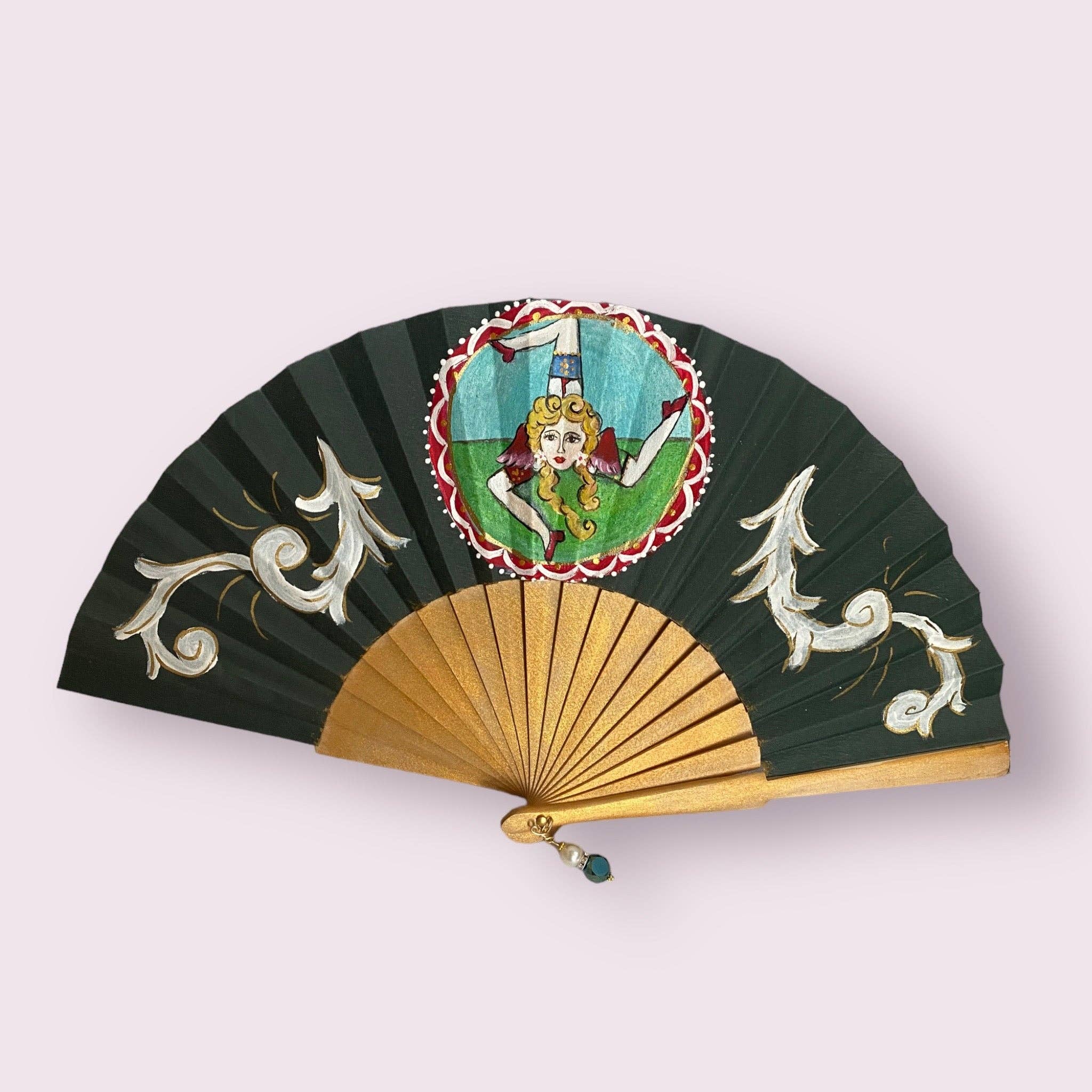 Arte e sfizio - Wholesale Handheld Folding Fan - Sicilian fans15