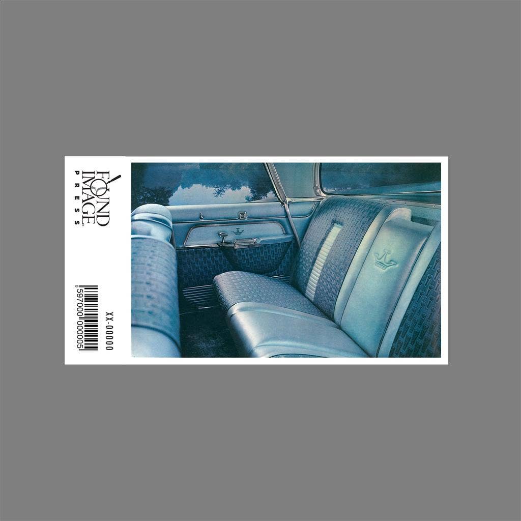 Found Image Press - Vente Autocollant - Autocollant KE-83 Banquette arrière1