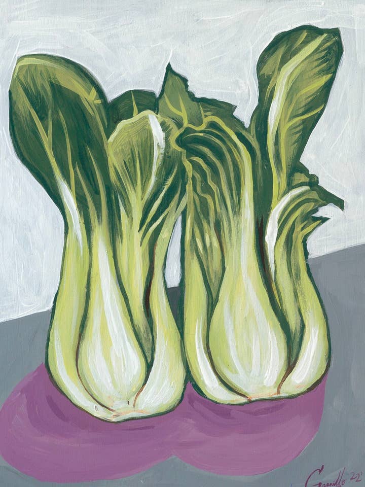 Bok Choy - 9"x12" Giclee Print por atacado de Chris Granillo Art