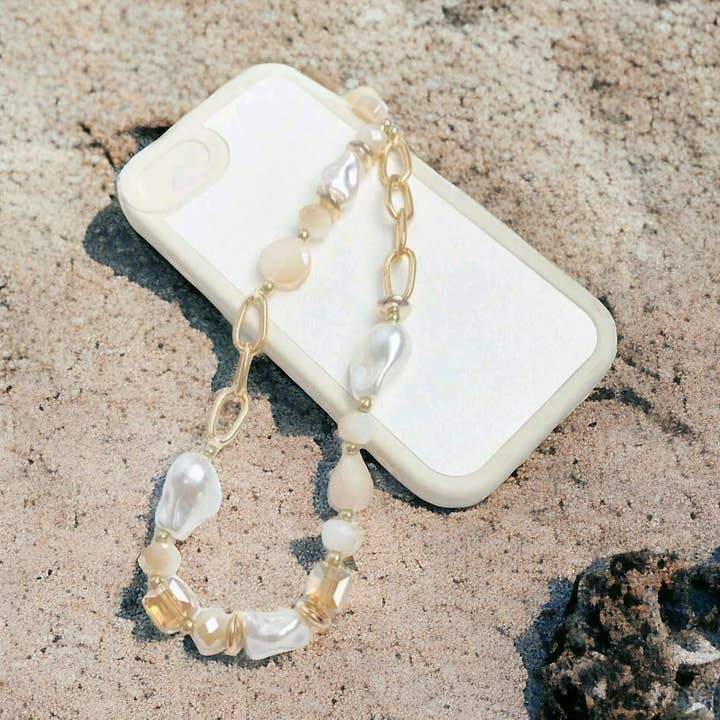 Sangle de téléphone Paysages marins et relaxation pour la vente par The Bling Barn