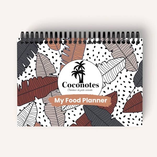 Themed notebook
MY FOOD PLANNER — LEAF for wholesale by La madame organisée