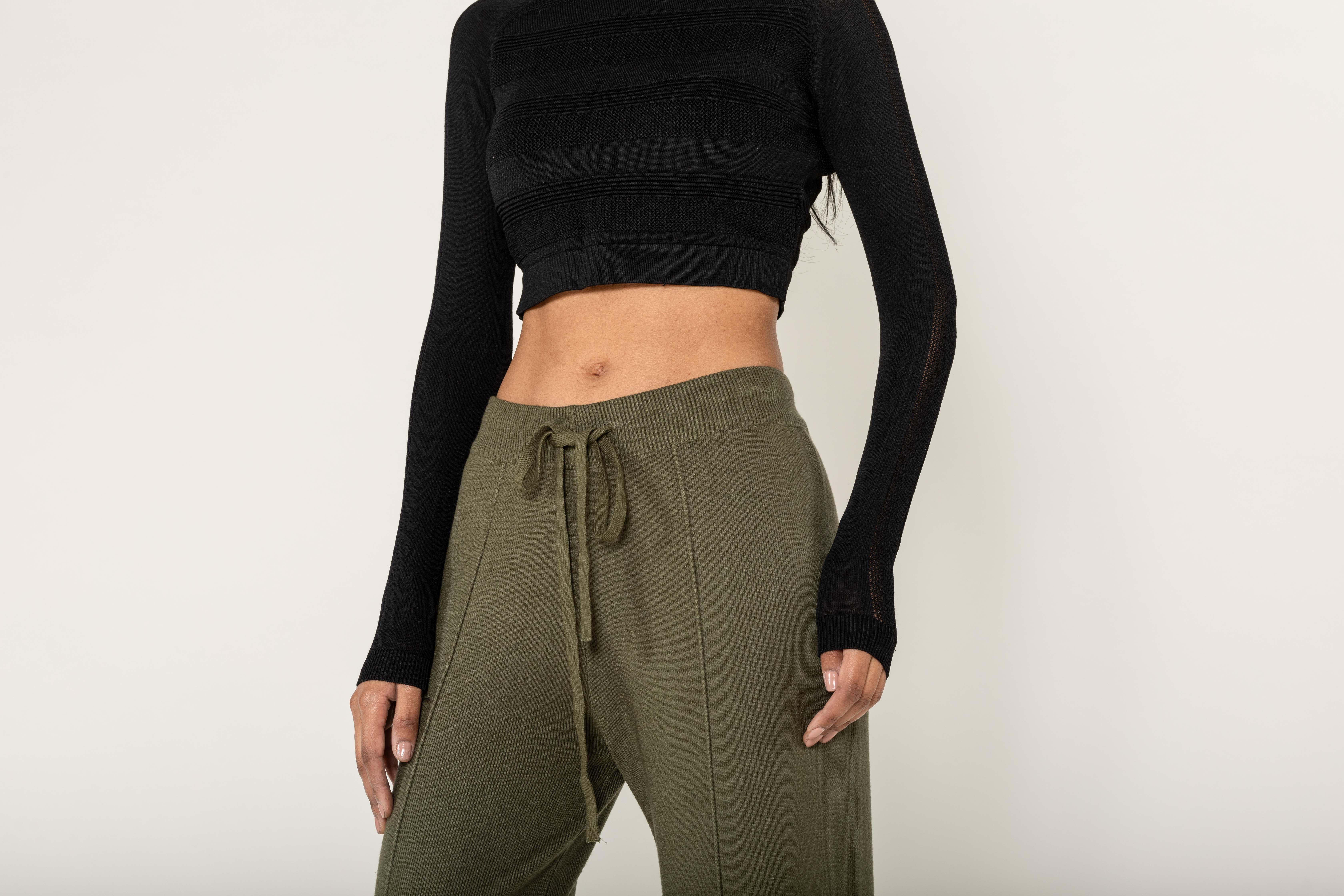 Nina Carter – Engroshandel Bukser - Dame – F025 Flared Cocooning Comfort-strikbukser27