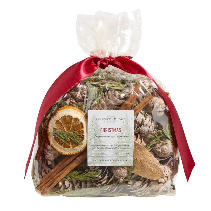 Christmas Potpourri 14oz. Ctn.8 for wholesale by Hillhouse Naturals/Field+Fleur