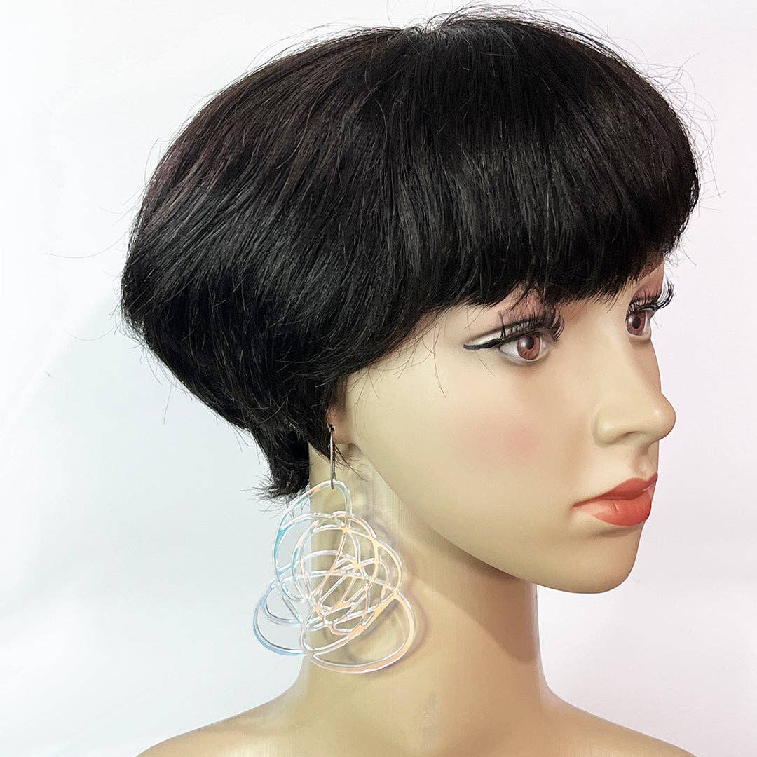 Audacious Studio - Wholesale Dangle Earrings - Scribbled Doodle Earrings7