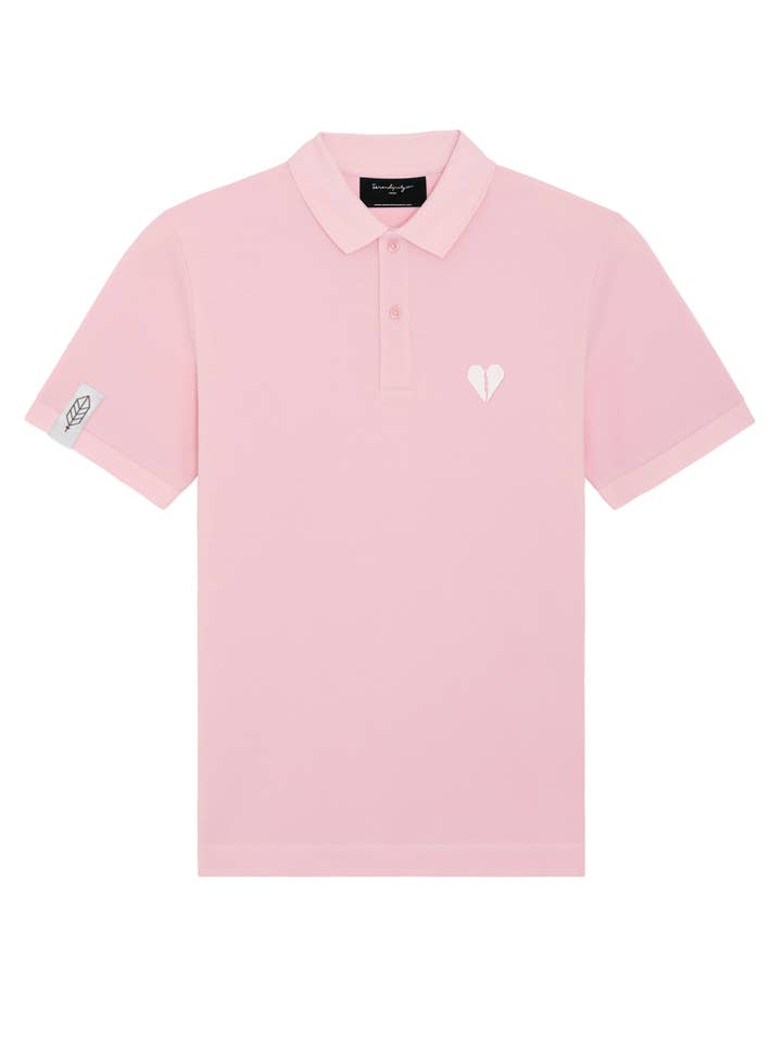 Unbreak My Heart Alter & Ego Pikéskjorte - Pink for engroshandel hos Serendipity Paris