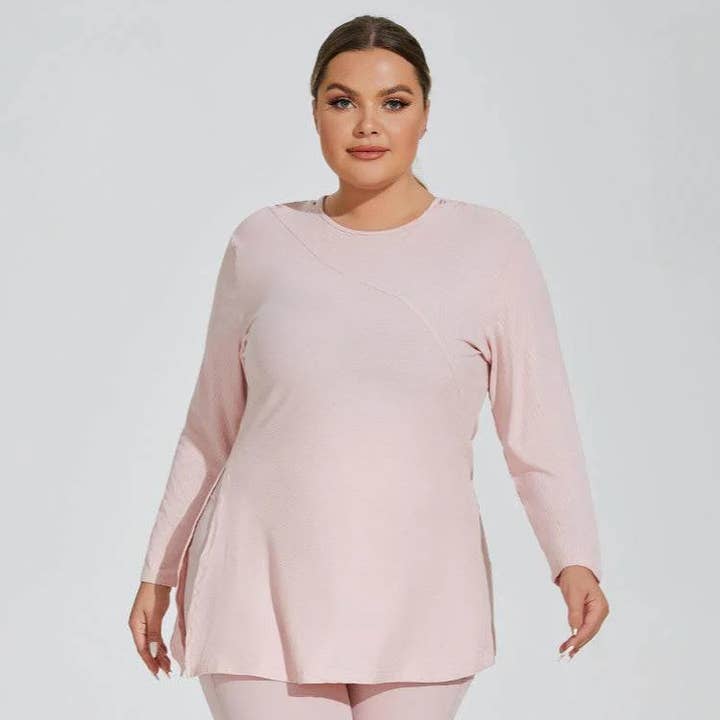 Plus Size Yoga Long Sleeve Hooded T-Shirt and other Purchase Wholesale training t shirt. Free Returns & Net 60 Terms on Faire trending on Faire.