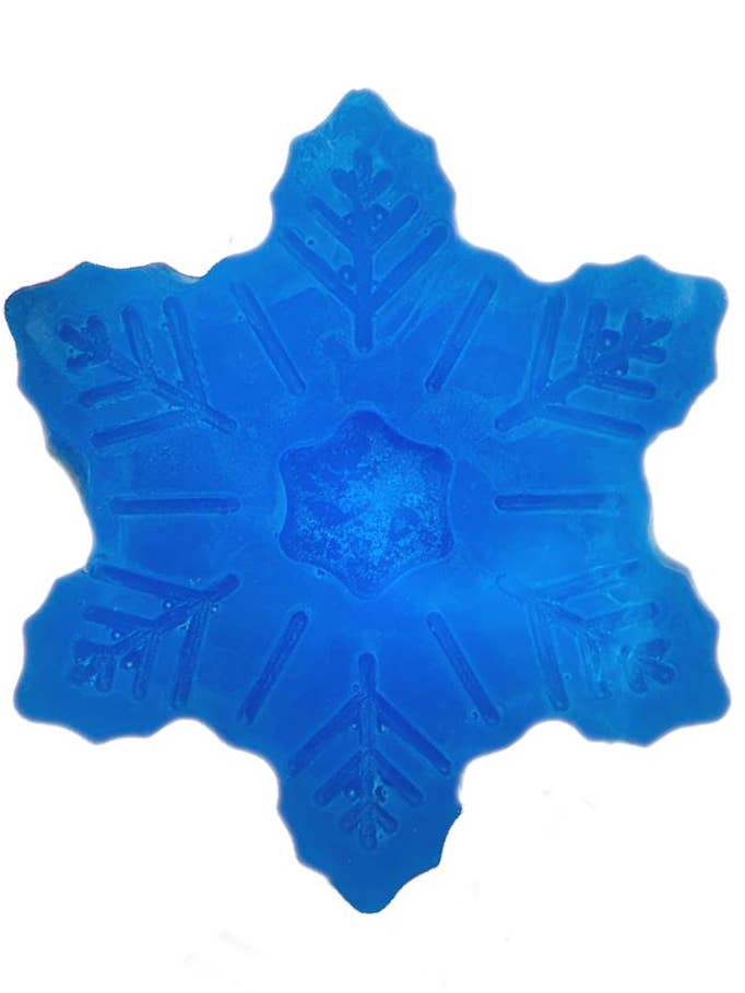 Snowflake Christmas Soap for wholesale by La Bomba