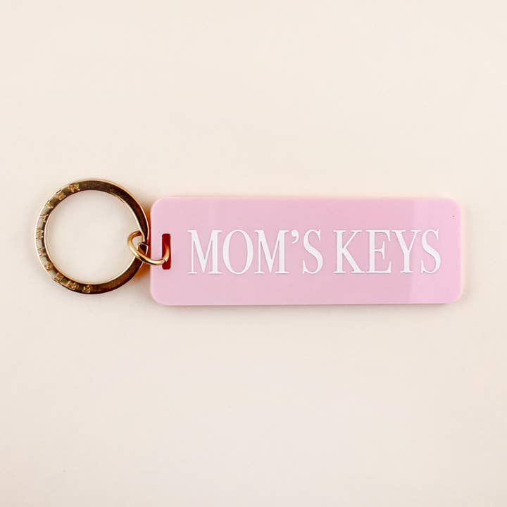 Freshwater Curated Goods - Vendita all'ingrosso Portachiavi - Donna - Portachiavi Rettangolare "Chiavi di Mamma"1