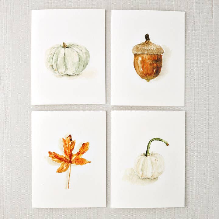 emily lex studio - Wholesale Stationery/Notecard Set - autumn notecard set1