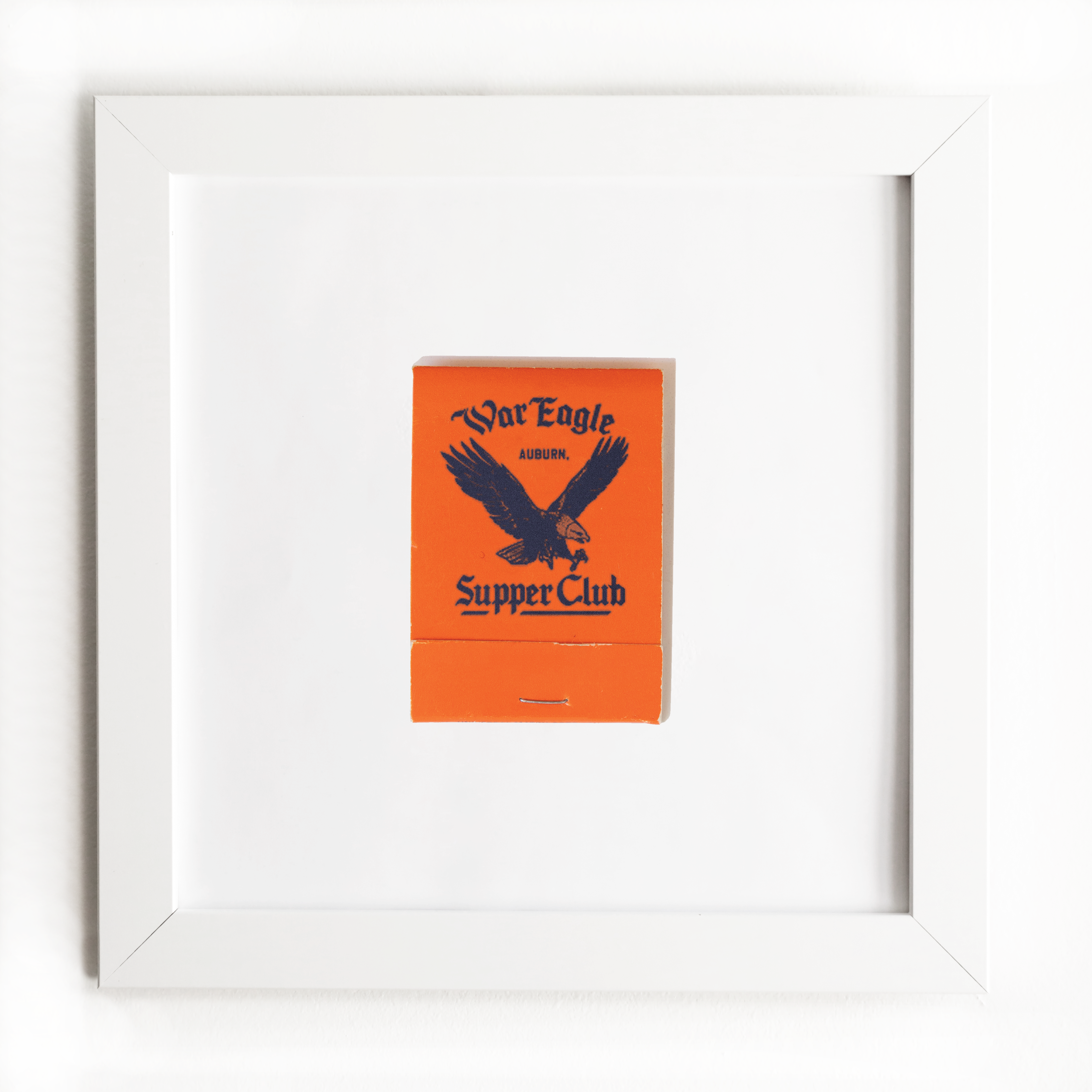 Match South - Vente Affiche d'art - Club de souper War Eagle1