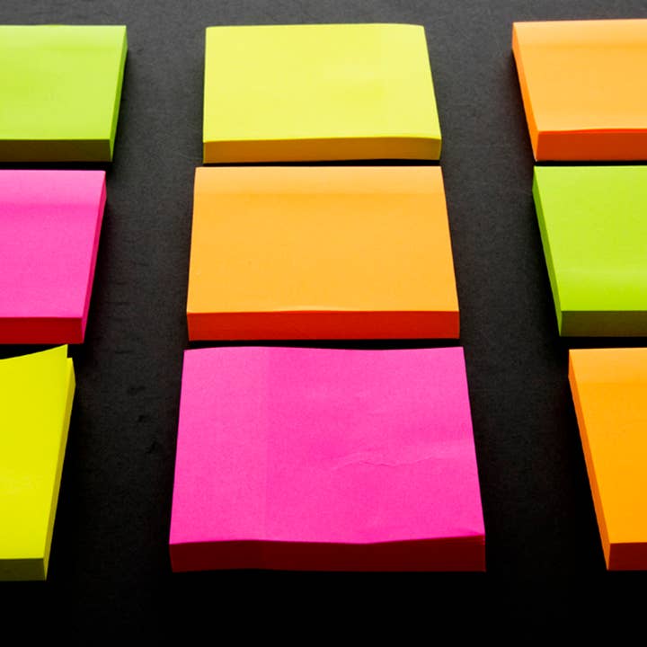 BAZIC Products - Wholesale Sticky Notes - Sticky Notes 3" X 3" 80 Ct. Neon1