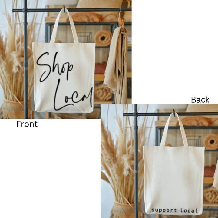 Wholesale Shop Local small tote bag for your store Faire Canada